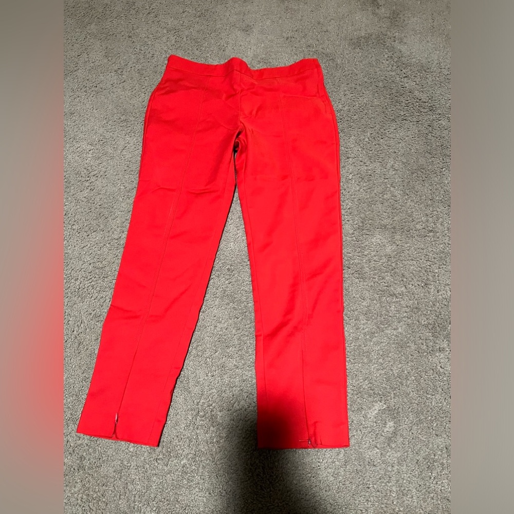 MANGO Bright Red  Pants